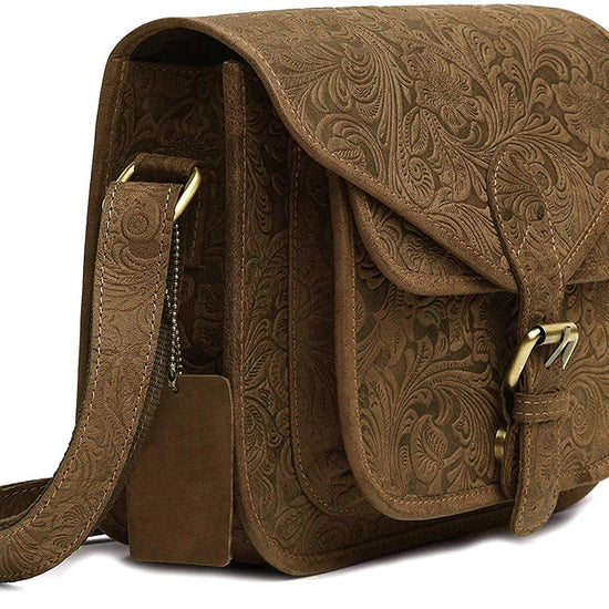 WILDHORN® Crossbody Bags for Women-Premium Leather Vintage Fashion Purse with Adjustable Strap - WILDHORN