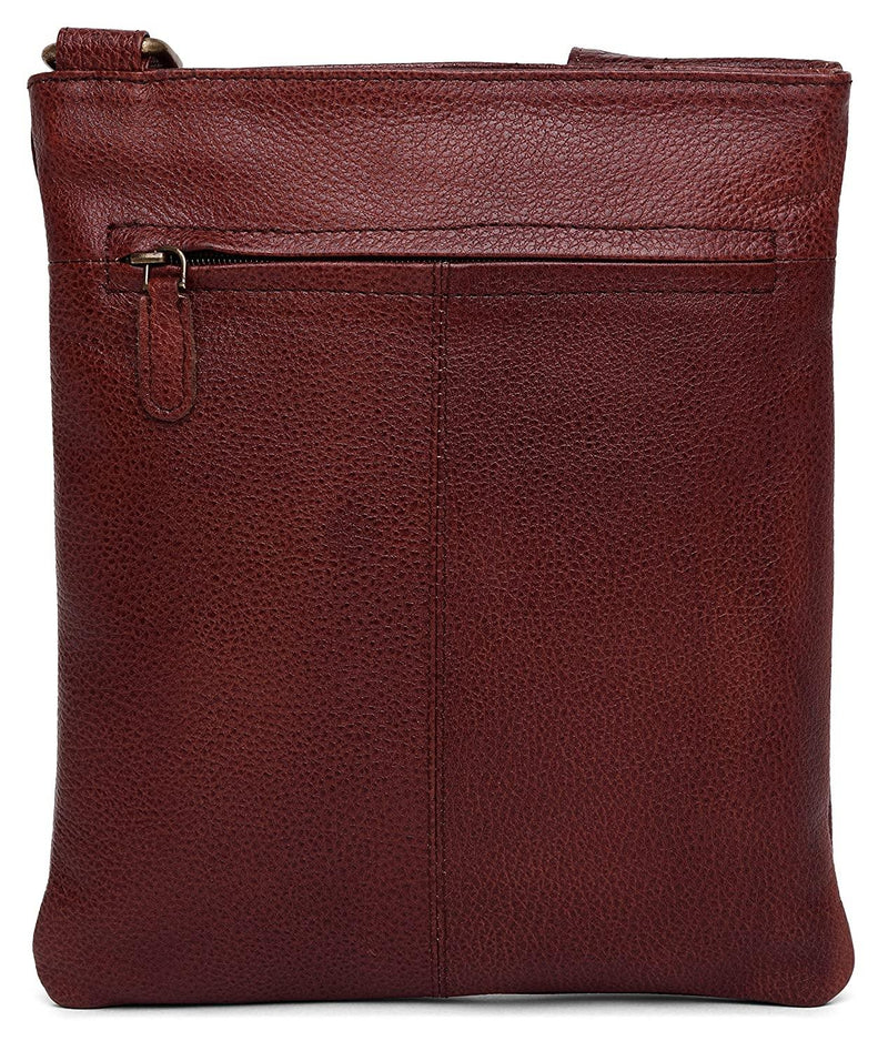 WILDHORN® 100% Genuine Leather Sling Messenger Bag for Men