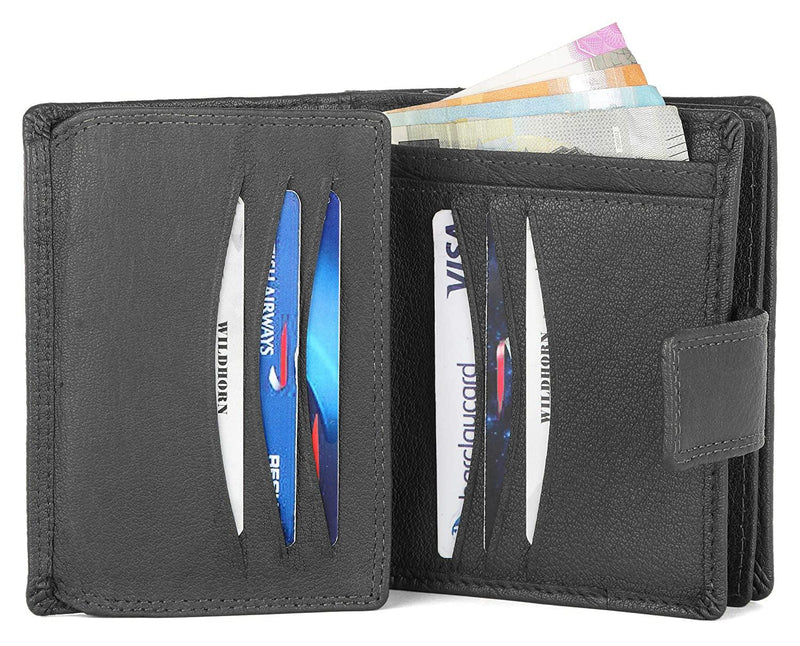 WILDHORN® Women's Leather Wallet and Pen Combo Set