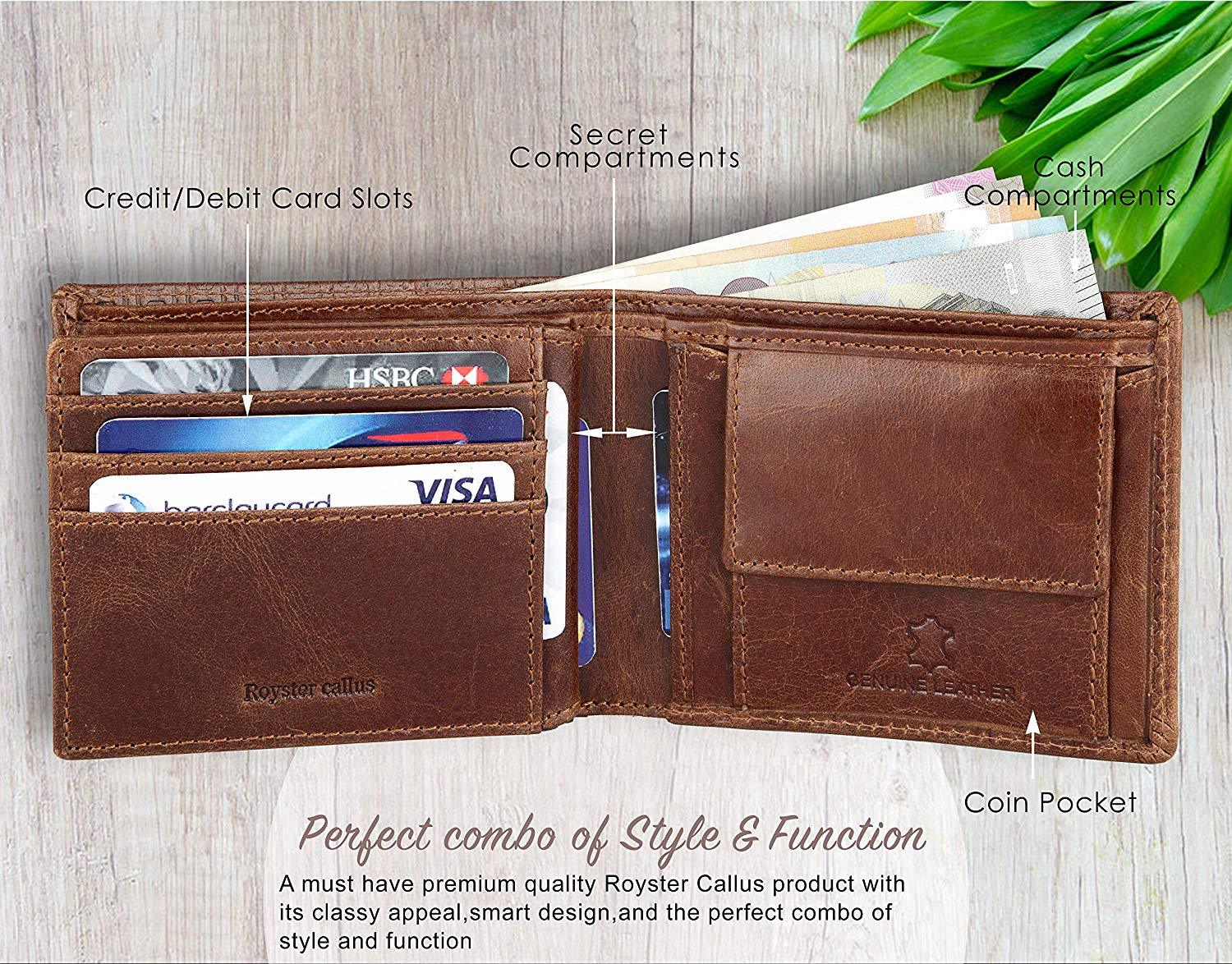 Royster Callus Tan Men's Wallet - WILDHORN