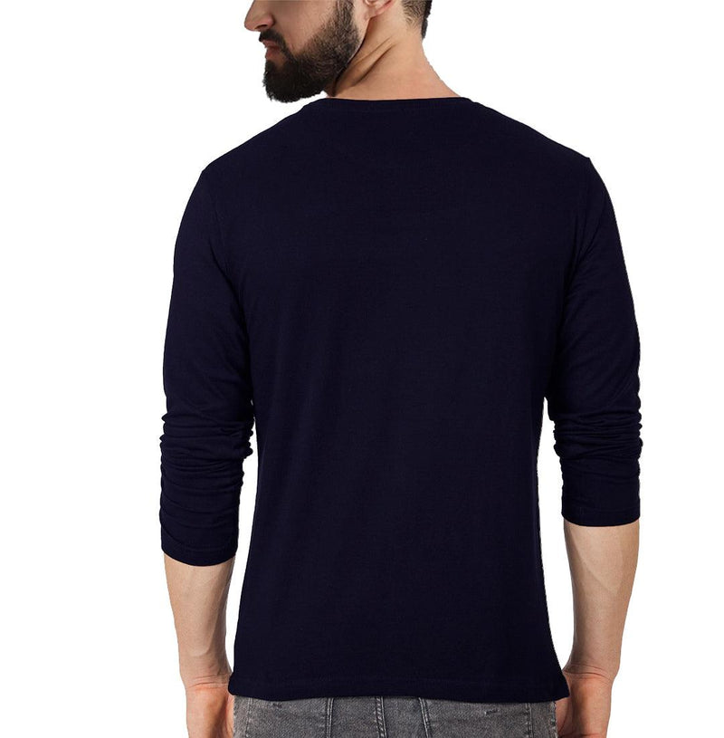 WILDHORN® 100% Cotton Regular Fit Full Sleeve T-Shirt for Men - WILDHORN