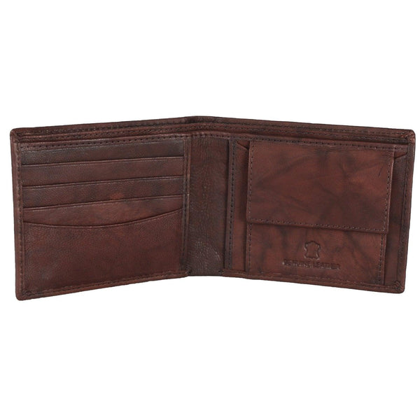 WildHorn® RFID Protected Genuine Leather Wallet for Men - WILDHORN