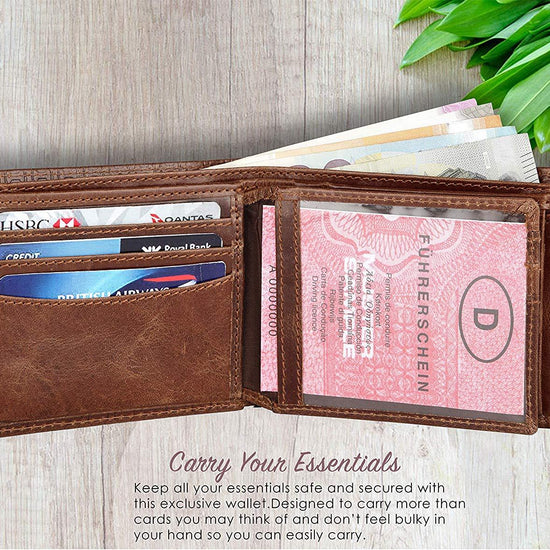 Royster Callus Tan Men's Wallet - WILDHORN