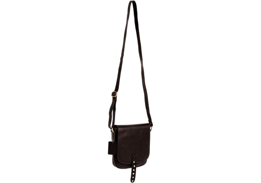WILDHORN® Leather Crossbody Bag for Women- Small Vintage Crossover Fashion Purse Long Over the Shoulder Sling For Everyday - WILDHORN