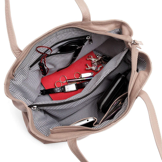 WildHorn® Upper Grain Genuine Leather Ladies Shoulder Bag| Shopping Bag for Girls & Women - WILDHORN