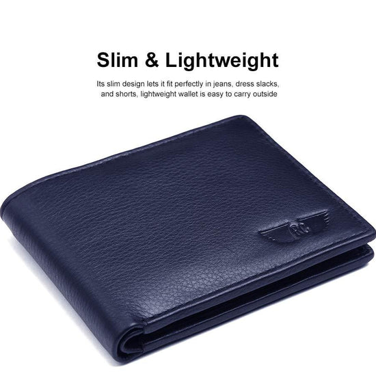 Royster Callus Blue Men's Wallet - WILDHORN