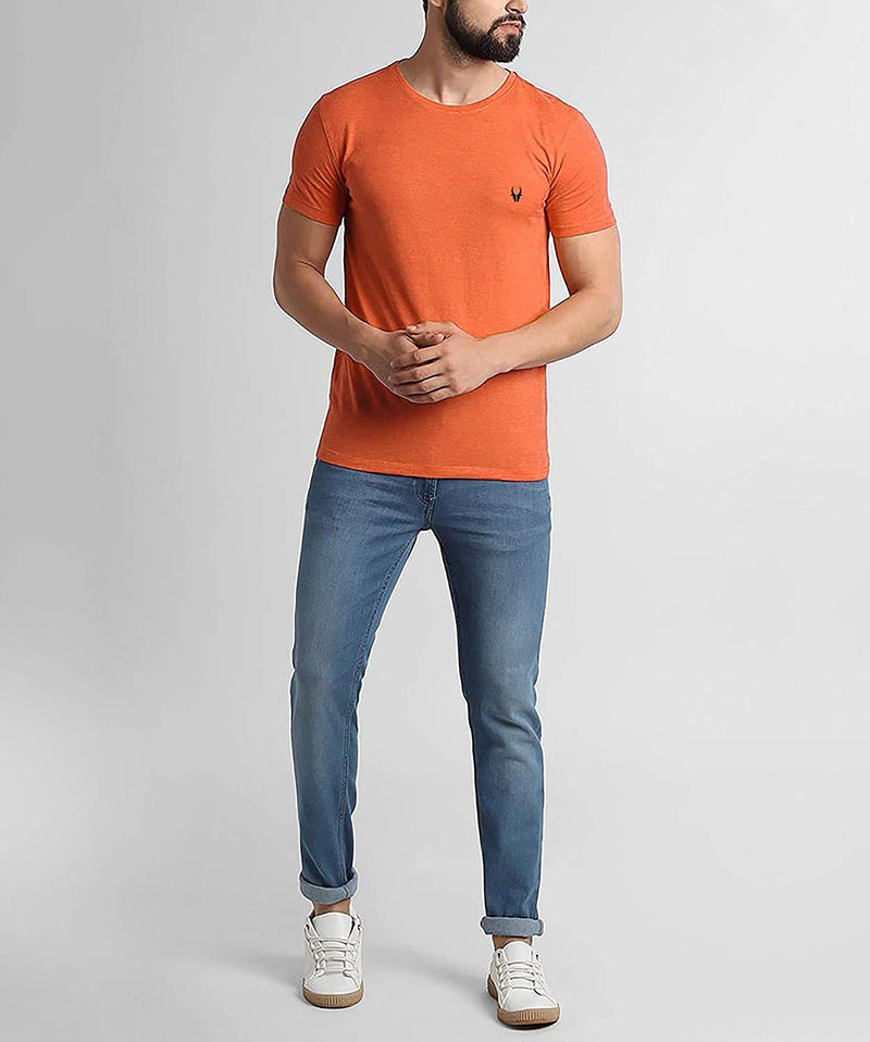 WILDHORN® 100% Cotton Regular Fit T-Shirt for Men - WILDHORN