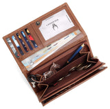 WildHorn®Women's Leather Wallet and Pen Combo Set - WILDHORN