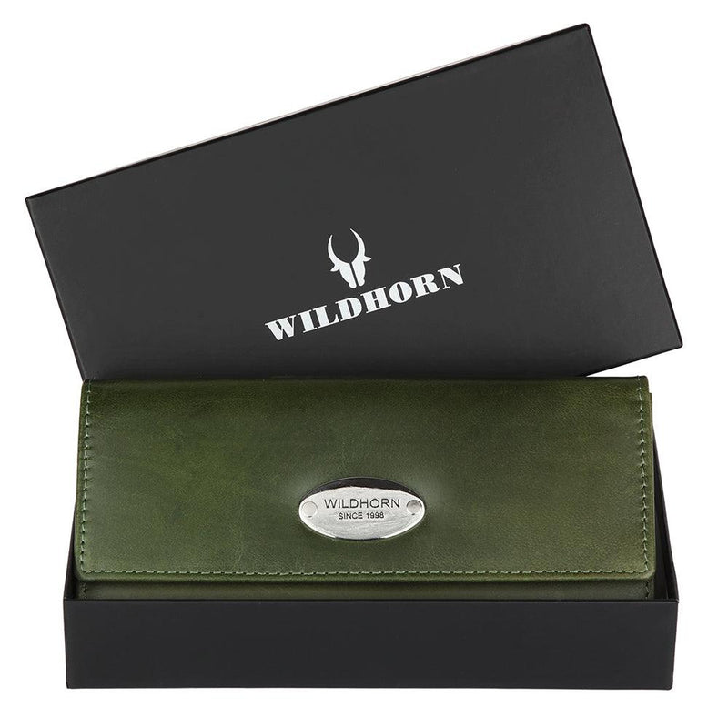 WILDHORN® Genuine Leather Wallet for Women | Purse for Women/Girls