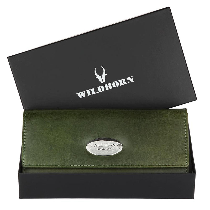 WILDHORN® Genuine Leather Wallet for Women | Purse for Women/Girls - WILDHORN