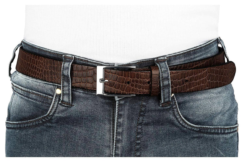 WildHorn Casual 100% Genuine Leather Men's Leather Belt. - WILDHORN