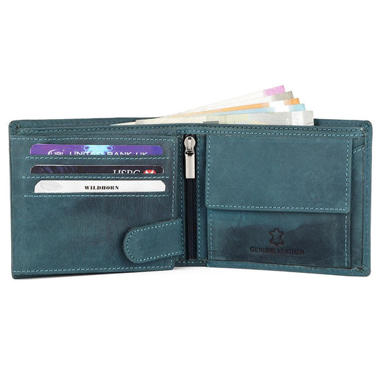 WILDHORN® RFID Protected Customizable Wallet for Gifting | Engrave with Your Name,Company Name or Initials - WILDHORN