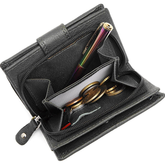 WILDHORN® Women's Leather Wallet and Pen Combo Set - WILDHORN