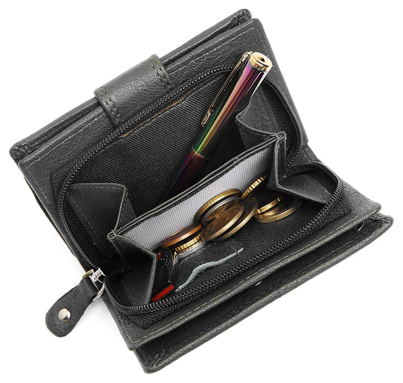 WILDHORN® Women's Leather Wallet and Pen Combo Set