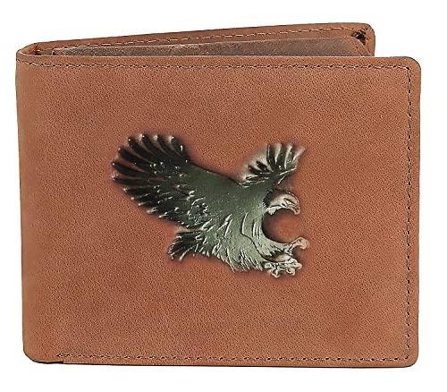 WILDHORN® Falcon Hunter Leather Wallet for Men - WILDHORN