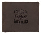 WILDHORN® Scorpion Hunter Leather Wallet for Men - WILDHORN