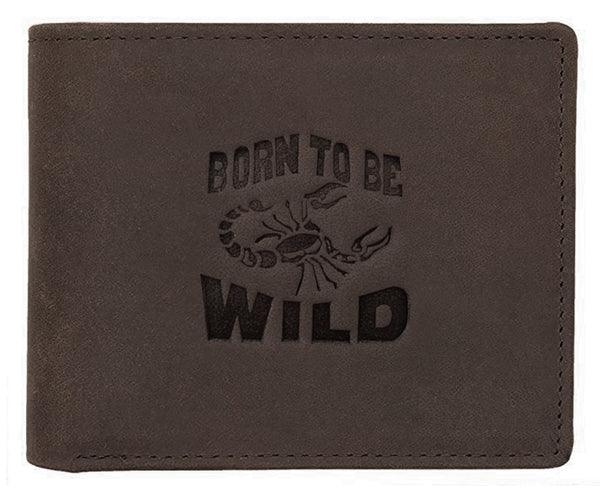 WILDHORN® Scorpion Hunter Leather Wallet for Men