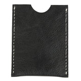 WildHorn Hand Crafted Black Genuine Leather Credit Card Holder - WILDHORN