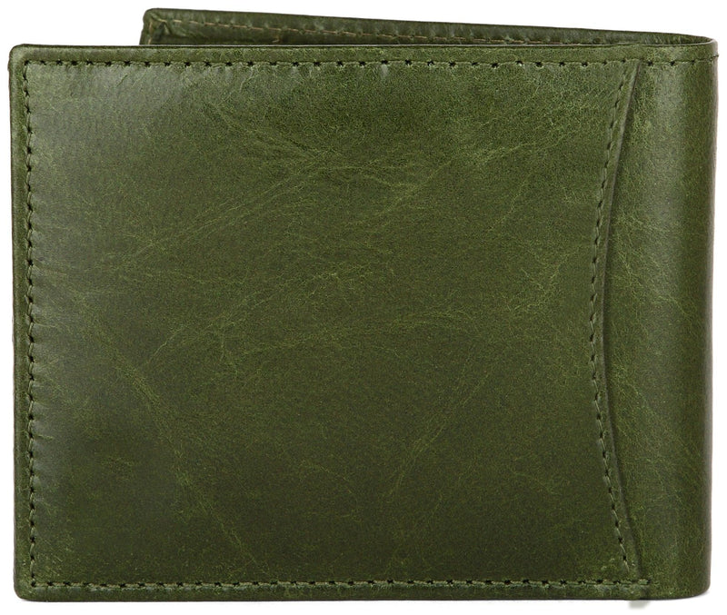 WildHorn® 100% Genuine High Quality Mens Leather Wallet - WILDHORN
