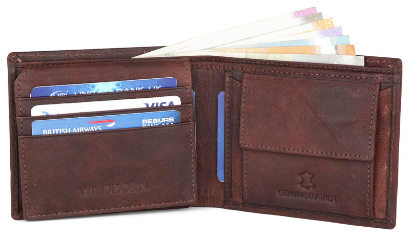 WildHorn Blue Men's Wallet - WILDHORN