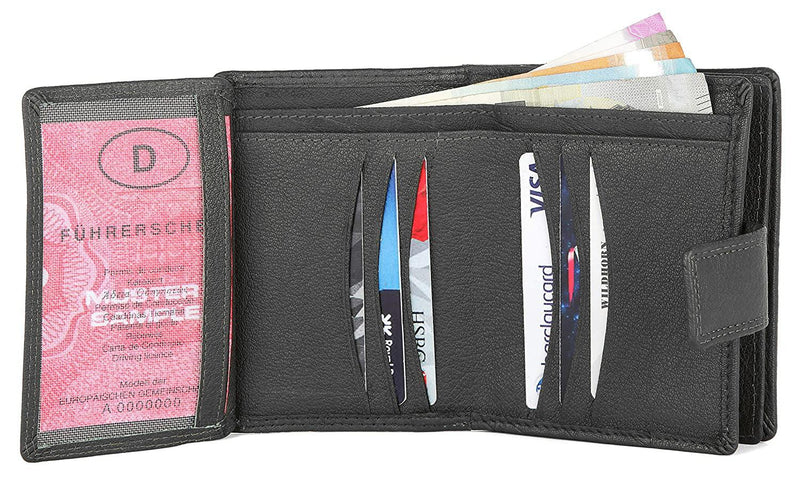 WILDHORN® Women's Leather Wallet and Pen Combo Set