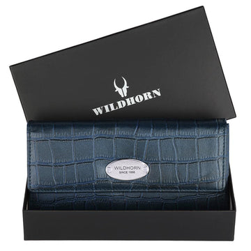 WILDHORN® Genuine Leather Wallet for Women | Purse for Women/Girls - WILDHORN