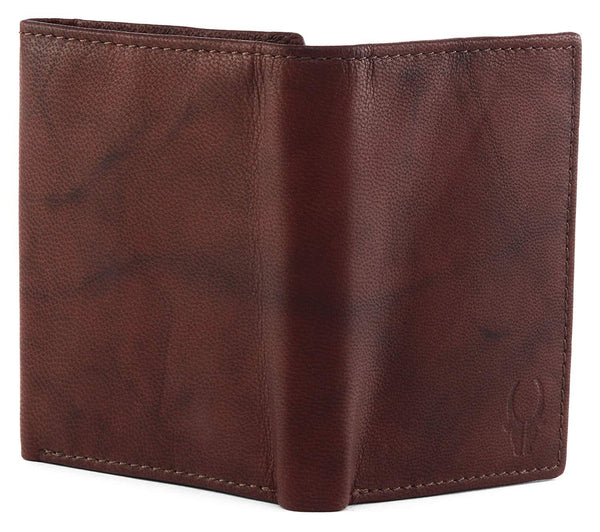 WildHorn® RFID Protected Genuine Leather Wallet for Men - WILDHORN