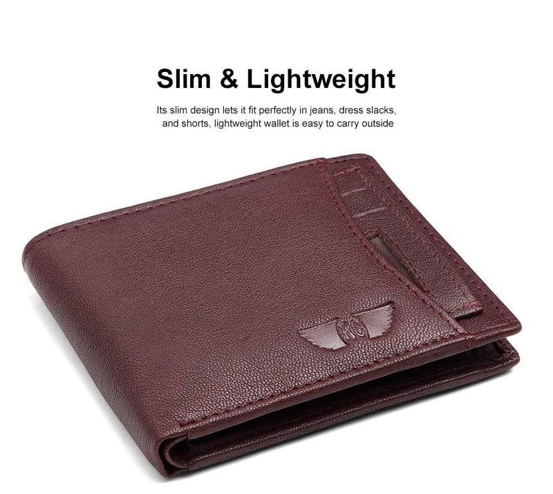 Royster Callus Maroon Men's Wallet - WILDHORN