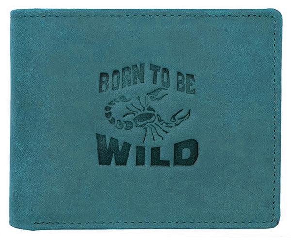 WILDHORN® Scorpion Hunter Leather Wallet for Men - WILDHORN