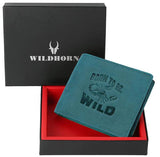 WILDHORN® Scorpion Hunter Leather Wallet for Men