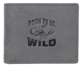 WILDHORN® Scorpion Hunter Leather Wallet for Men - WILDHORN