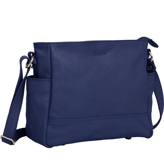 WildHorn® Upper Grain Genuine Leather Ladies Tote Bag | Shoulder Bag with Adjustable Strap for Girls & Women. - WILDHORN