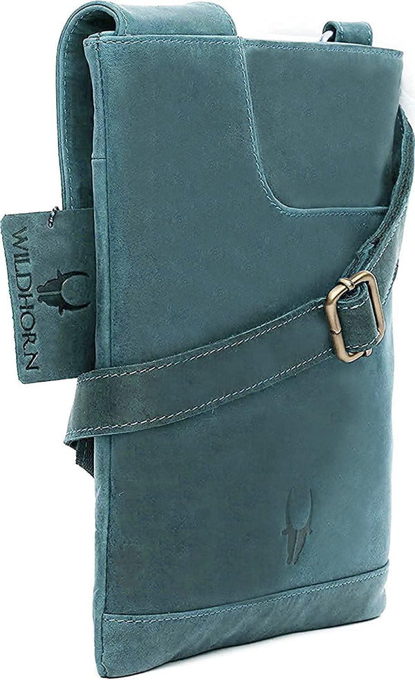 WILDHORN Genuine Leather Hunter Sling bag for men | Everyday Multipurpose Crossbody Leather Traveler Tablet Sling Bag