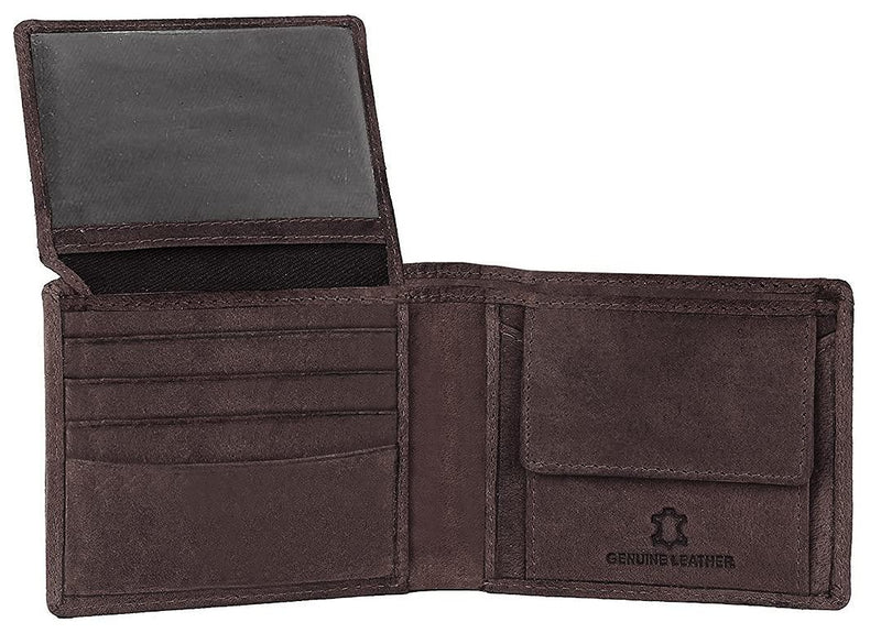 WILDHORN® Antlers Hunter Leather Wallet for Men (TAN) - WILDHORN