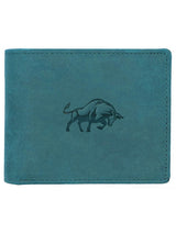 WILDHORN® Raging Bull Hunter Leather Wallet for Men - WILDHORN