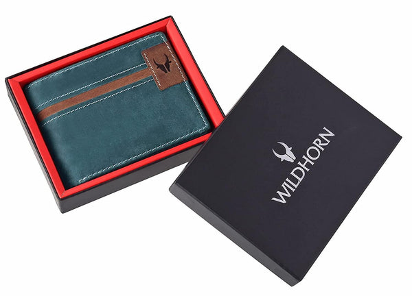 WildHorn Genuine Leather Wallet for Men - WILDHORN