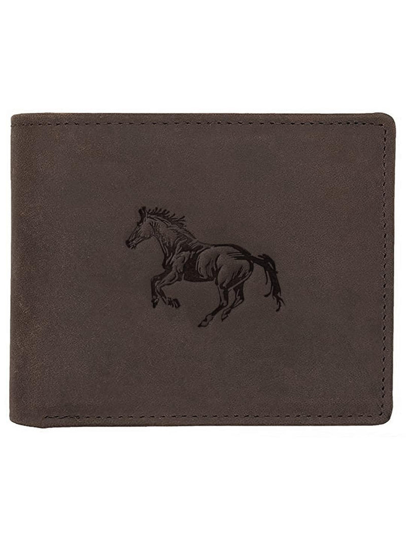 WILDHORN® Stallion Hunter Leather Wallet for Men - WILDHORN