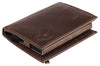 WILDHORN Top Grain Portrait Leather Wallet for Men | C-Clip Detachable Card Case I Credit & Debit Card Holder I RFID Blocking | Extra Capacity | Ultra Strong Stitching | | Gift for Him - WILDHORN