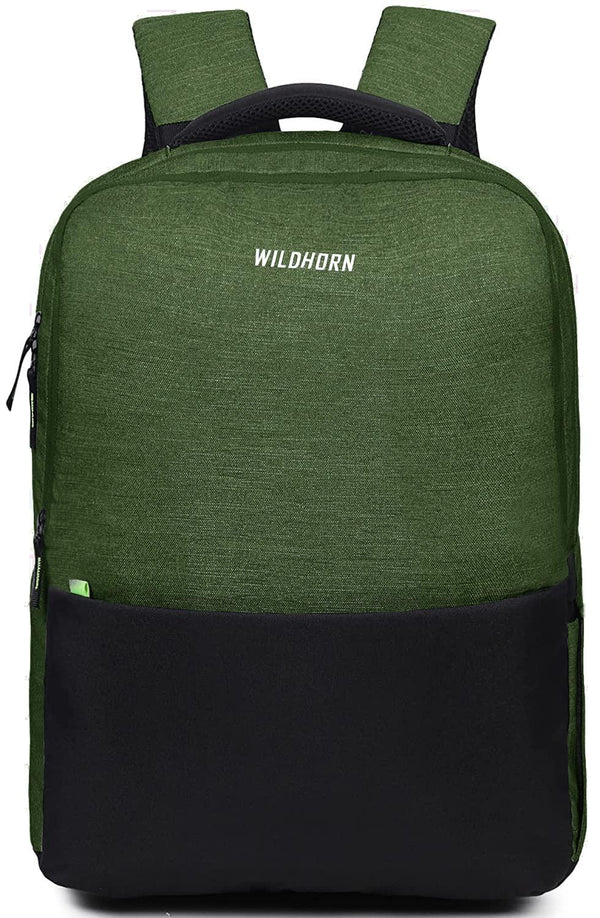 WILDHORN Laptop Backpack for Men, Extra Large 30L Travel Backpack with Multi Zip Compartment, Business College Bookbags Fit 15.6 Inch Laptop I Ultra Strong Stitching
