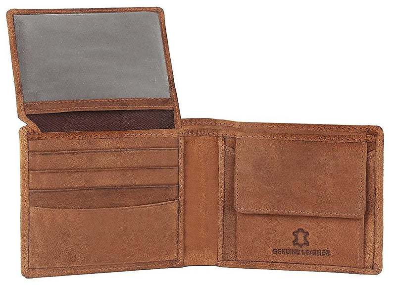 WILDHORN® Falcon Hunter Leather Wallet for Men - WILDHORN