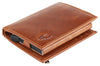 WILDHORN Top Grain Portrait Leather Wallet for Men | C-Clip Detachable Card Case I Credit & Debit Card Holder I RFID Blocking | Extra Capacity | Ultra Strong Stitching | | Gift for Him - WILDHORN