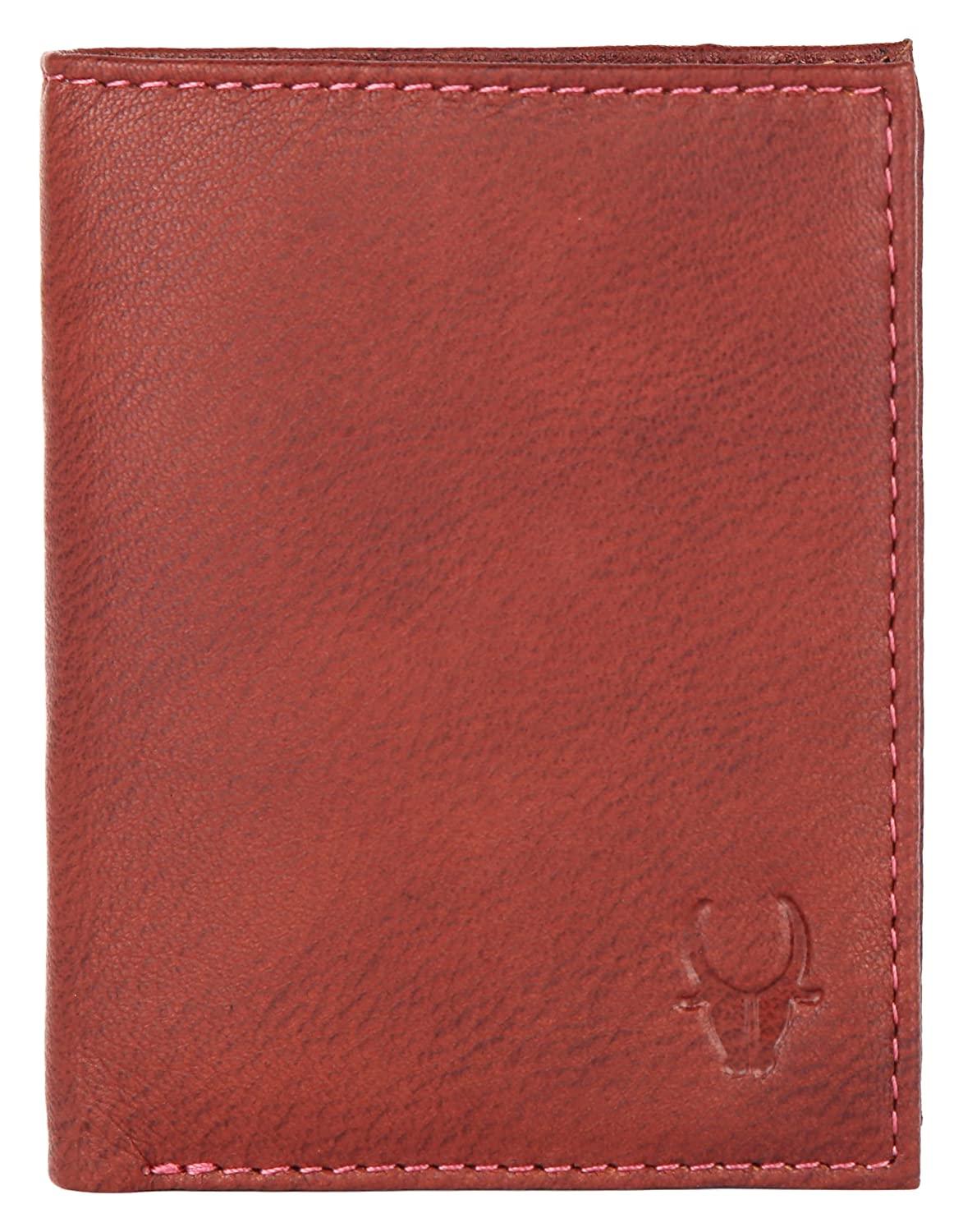 WILDHORN Top Grain Portrait Leather Wallet for Men | C-Clip Detachable Card Case I Credit & Debit Card Holder I RFID Blocking | Extra Capacity | Ultra Strong Stitching | | Gift for Him - WILDHORN