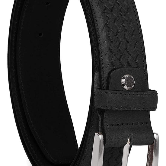 Napa Hide Men's 100% Genuine Leather Wallet & Belt Combo (NPHCOMBO021) - WILDHORN