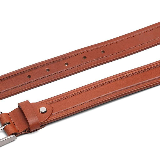 Napa Hide Men's 100% Genuine Leather Wallet & Belt Combo (NPHCOMBO006) - WILDHORN