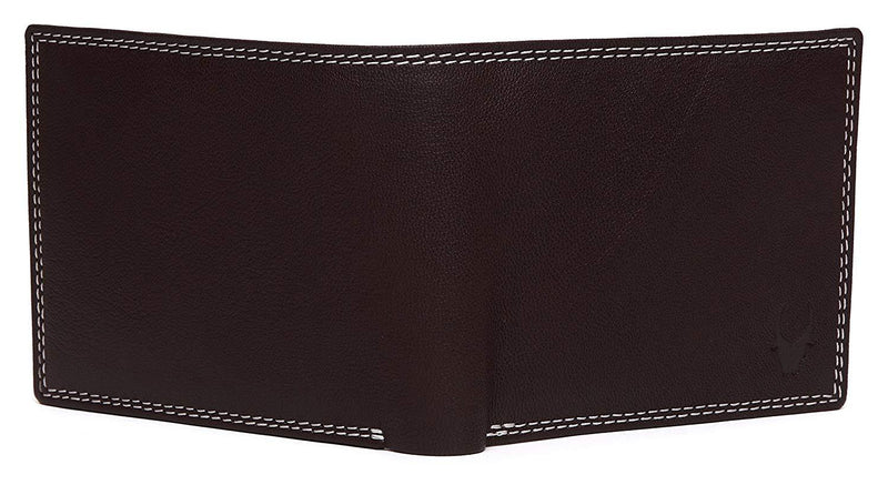 WildHorn® RFID Protected Genuine Leather Wallet for Men - WILDHORN