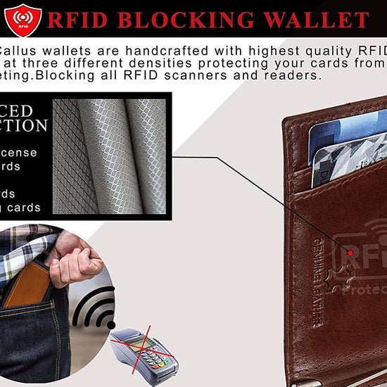 Royster Callus Tan Men's Wallet - WILDHORN