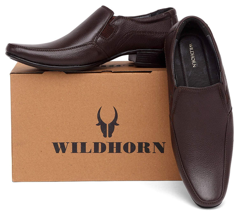 WildHorn® Men's Leather Formal Shoes - WILDHORN