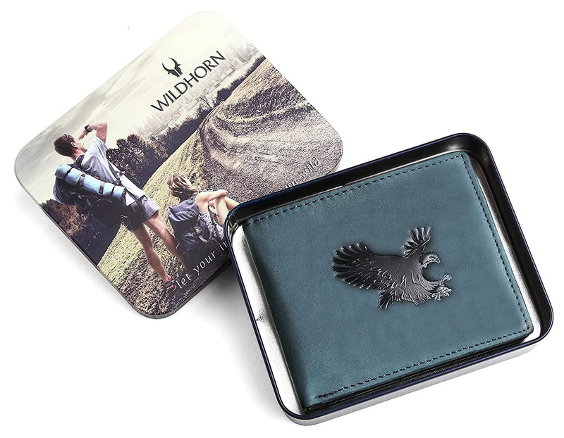 WILDHORN® Falcon Hunter Leather Wallet for Men