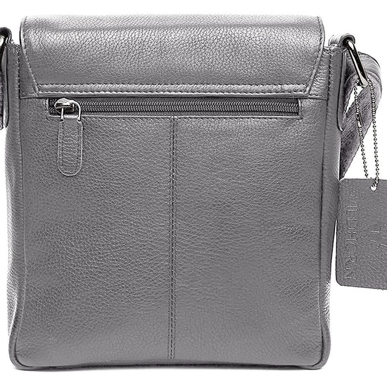 WILDHORN® Original Leather 9 inch Sling Bag for Men I Multipurpose Crossbody Bag I Travel Bag with Adjustable Strap I DIMENSION: L- 8 inch H- 9 inch W- 3 inch - WILDHORN