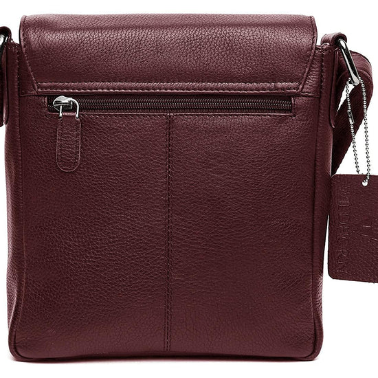 WILDHORN® Original Leather 9 inch Sling Bag for Men I Multipurpose Crossbody Bag I Travel Bag with Adjustable Strap I DIMENSION: L- 8 inch H- 9 inch W- 3 inch - WILDHORN